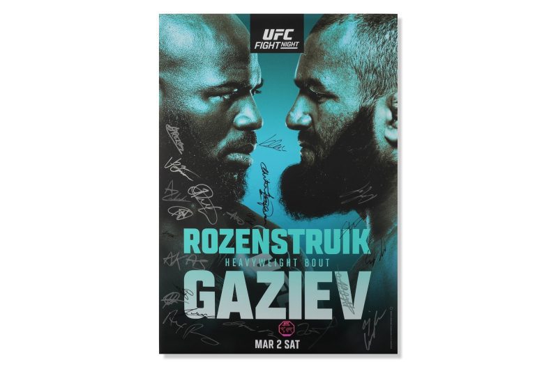 UFC FN Rozenstruik vs Gaziev r5