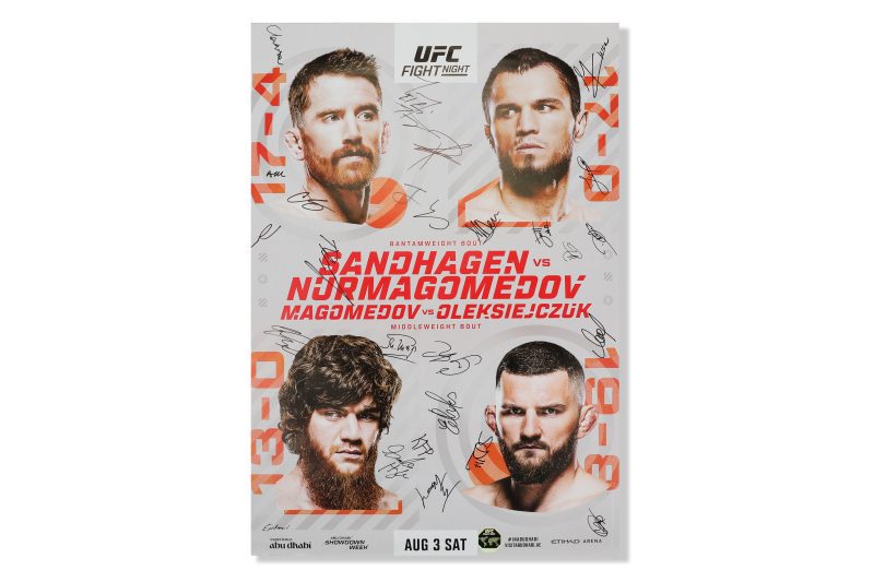 UFC FN Sandhagen vs Nurmagomedov 5