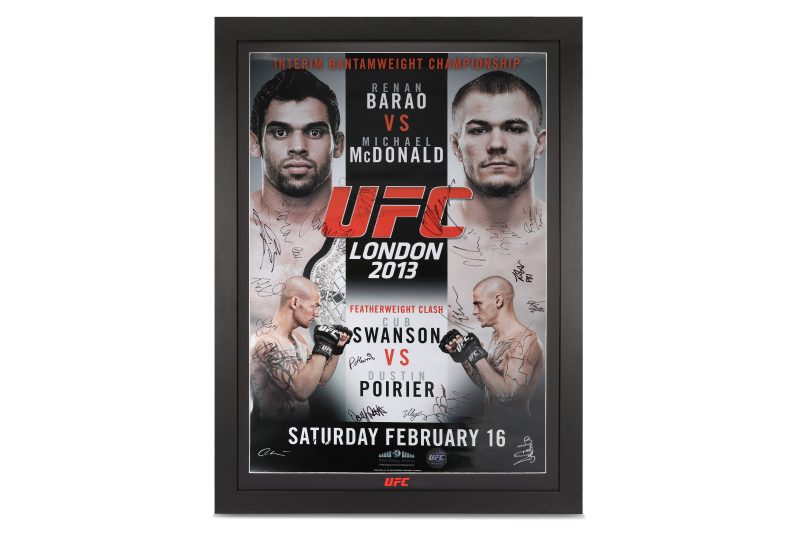 UFConFuelTVBaraovsMcDonaldSignedEventPoster 1 cb8926a9 38e4 422a b31d d69cd9f5df86