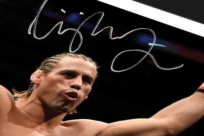 Urijah Faber UFC FN De Randamie vs Ladd Framed Print 4