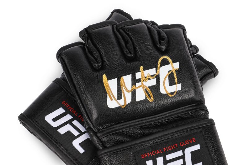 Urijah Faber UFC Signed Replica Gloves 2